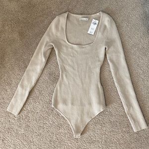 Abercrombie & Fitch nude bodysuit